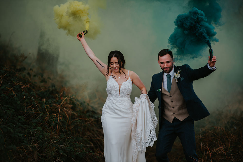 Yellow Orange Wedding Bohemian Rose Photography