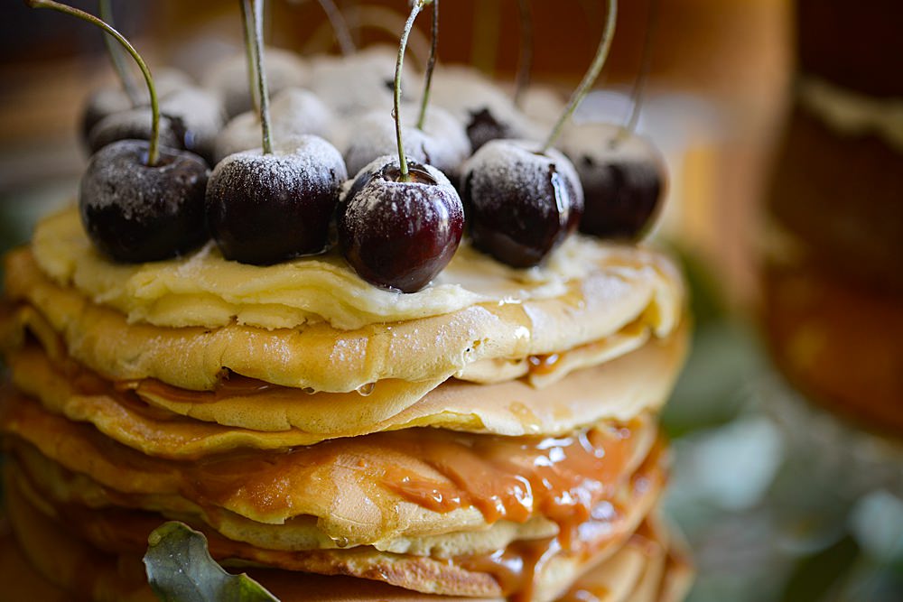 pancakes alternative wedding cake carey sheffield