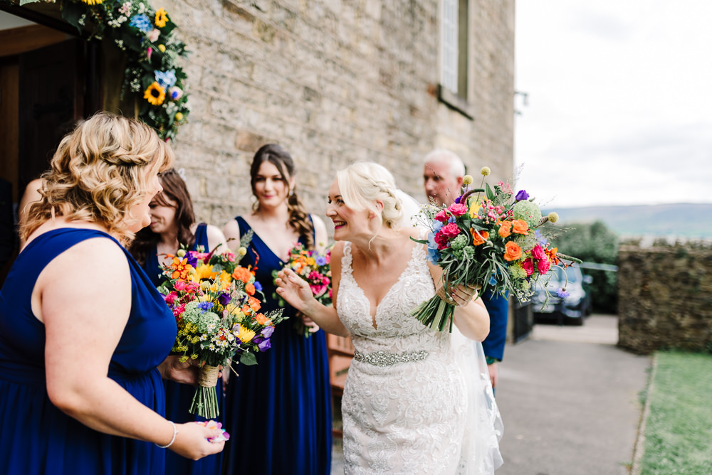 Bashall Barn Wedding Rachel Kenyon Photography