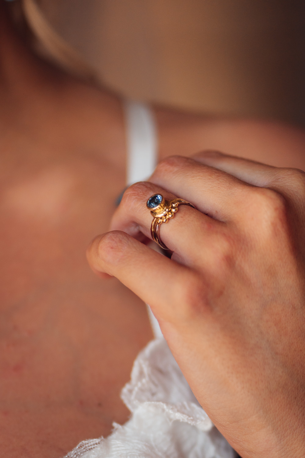 Blue Yellow Wedding Ideas EmilyCollettPhotography