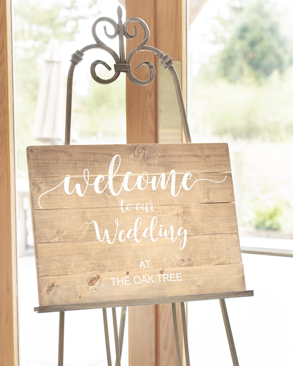 Boho Fairytale Wedding With Love Rose Photography Wooden Welcome Sign