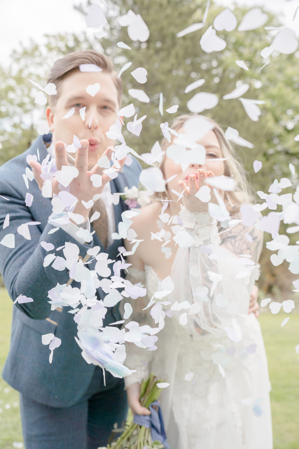 Confetti Throw Boho Fairytale Wedding With Love Rose Photography