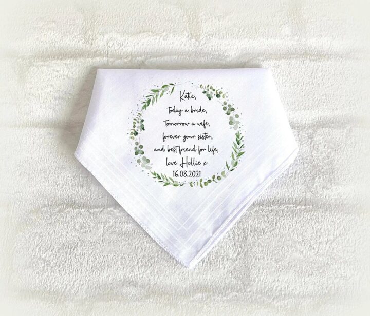 Bridal Hankie Gift From Maids