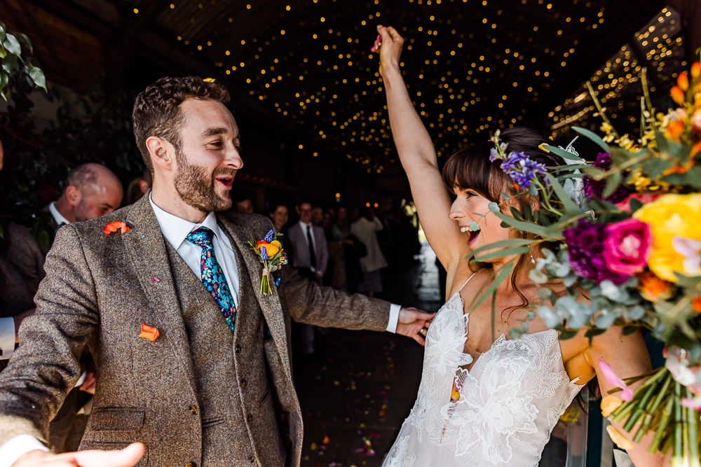 Colourful Wildflower Wedding Eve Dunlop Photography