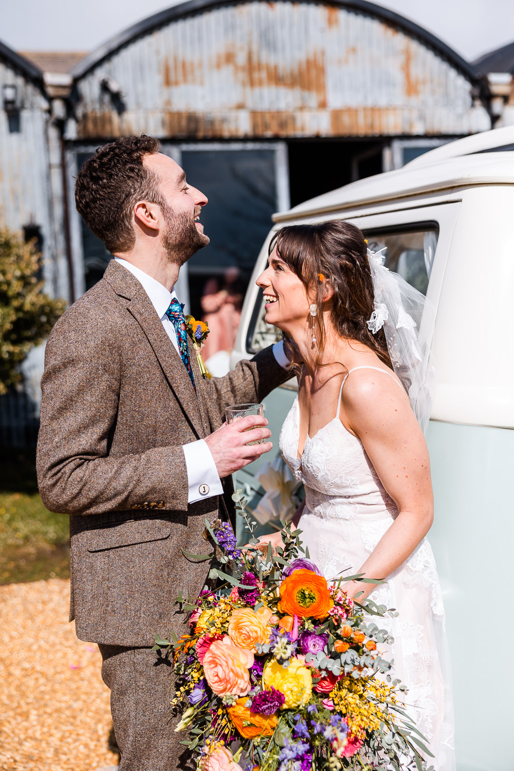 Colourful Wildflower Wedding Eve Dunlop Photography