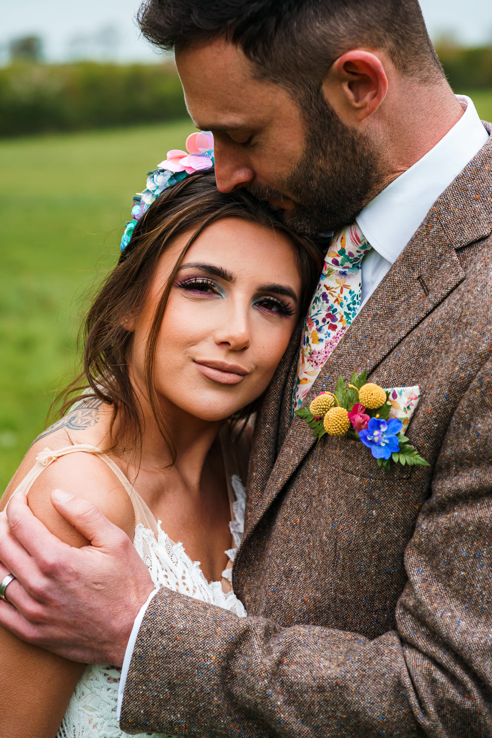 Bride Bridal Make Up Endeavour Woodland Weddings Brad Gommon Photography