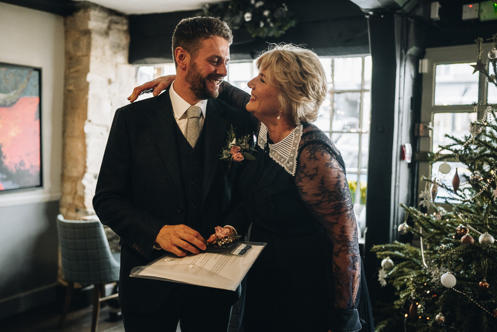Mother of the Groom Outfit Gloucestershire Barn Wedding Winnington & Coe