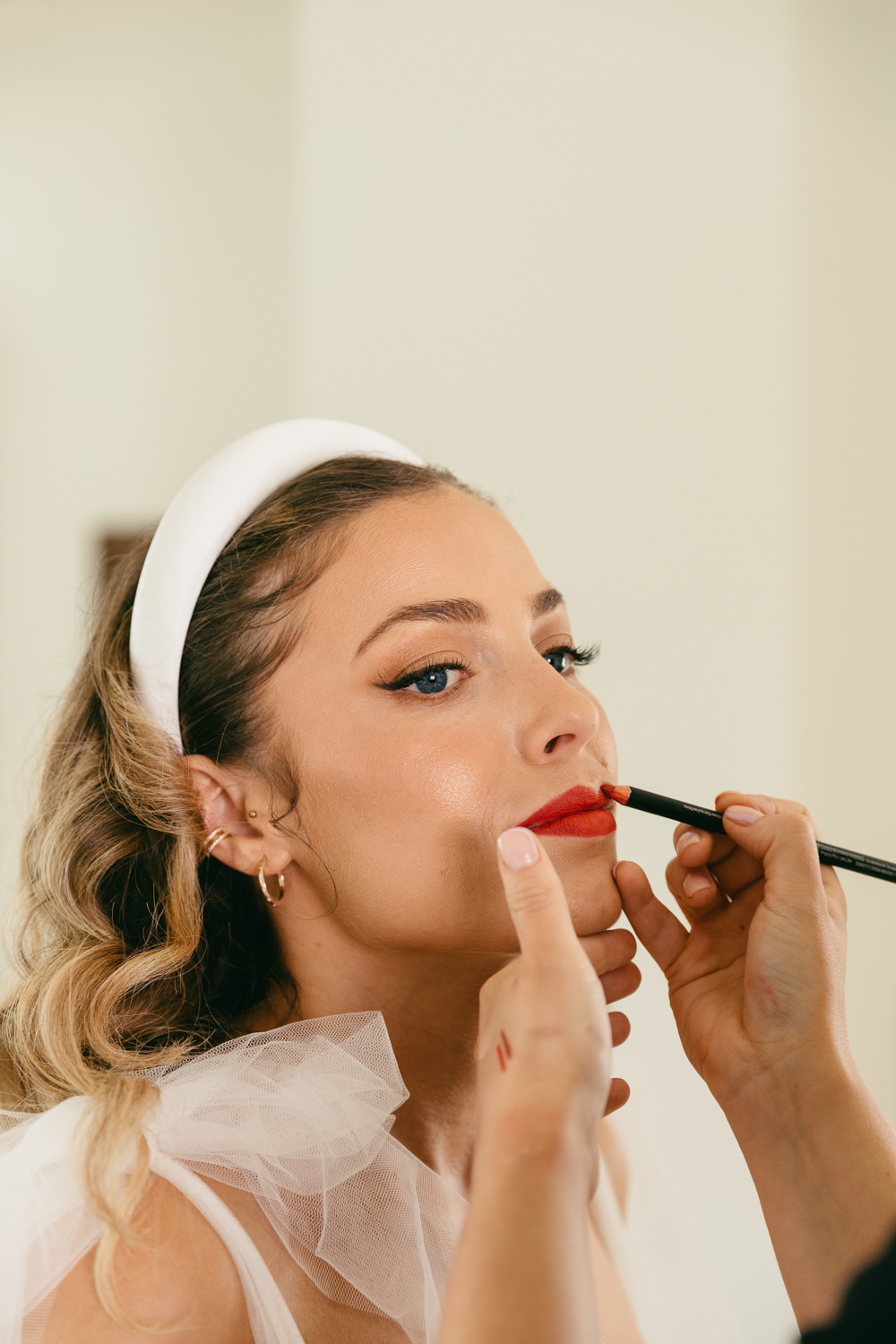 Bride Bridal Make Up Heath Farm Wedding Alexandra Wallace Photography