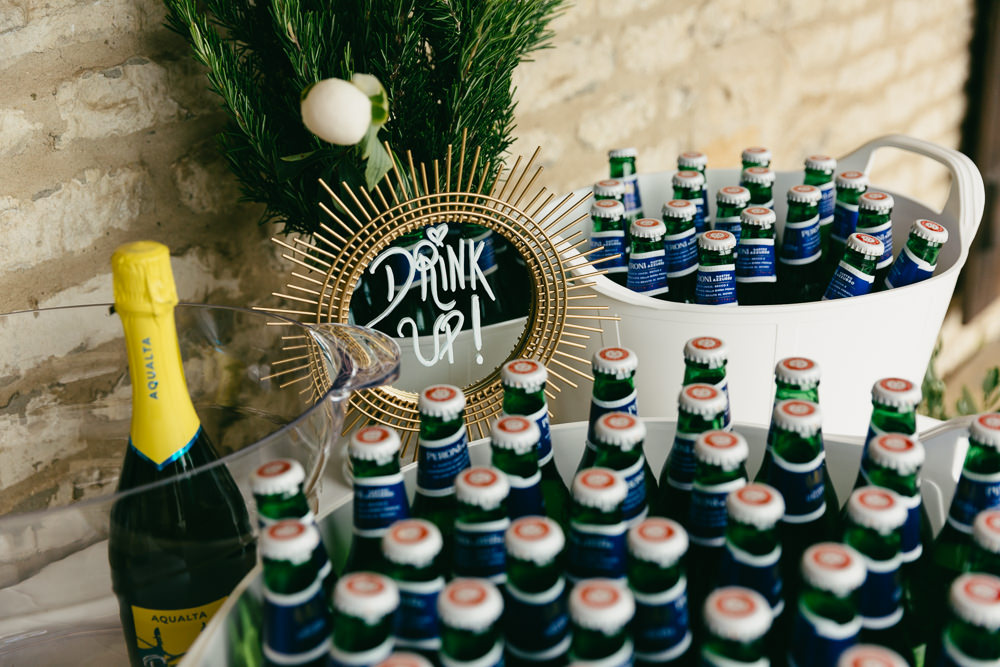 Drink Buckets Heath Farm Wedding Alexandra Wallace Photography