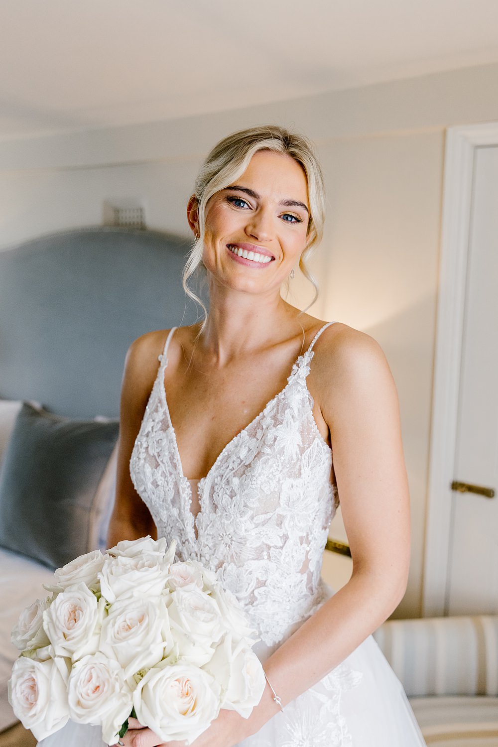 Bride Bridal Make Up Natural Holkham Hall Wedding Katherine Ashdown Photography