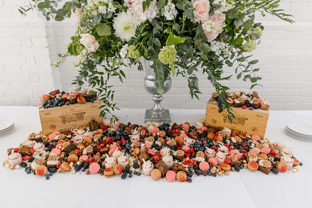 Grazing Dessert Table Holkham Hall Wedding Katherine Ashdown Photography