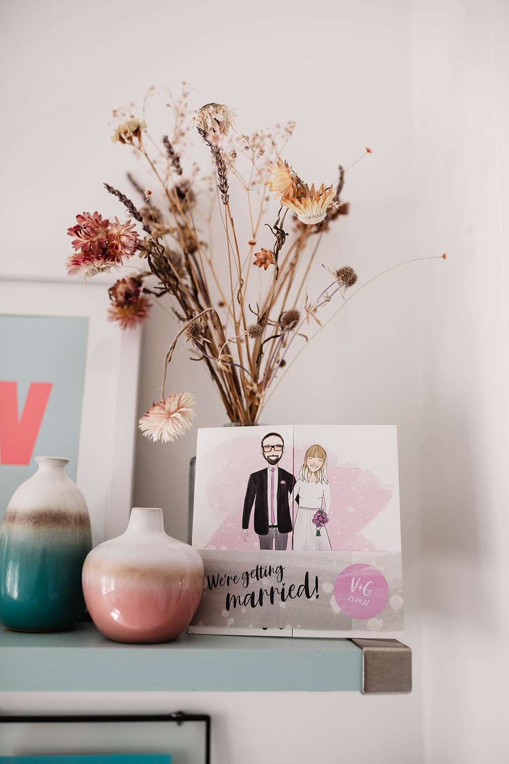 Invitation Custom Bride Groom Home Garden Tipi Wedding Kloe May Photography