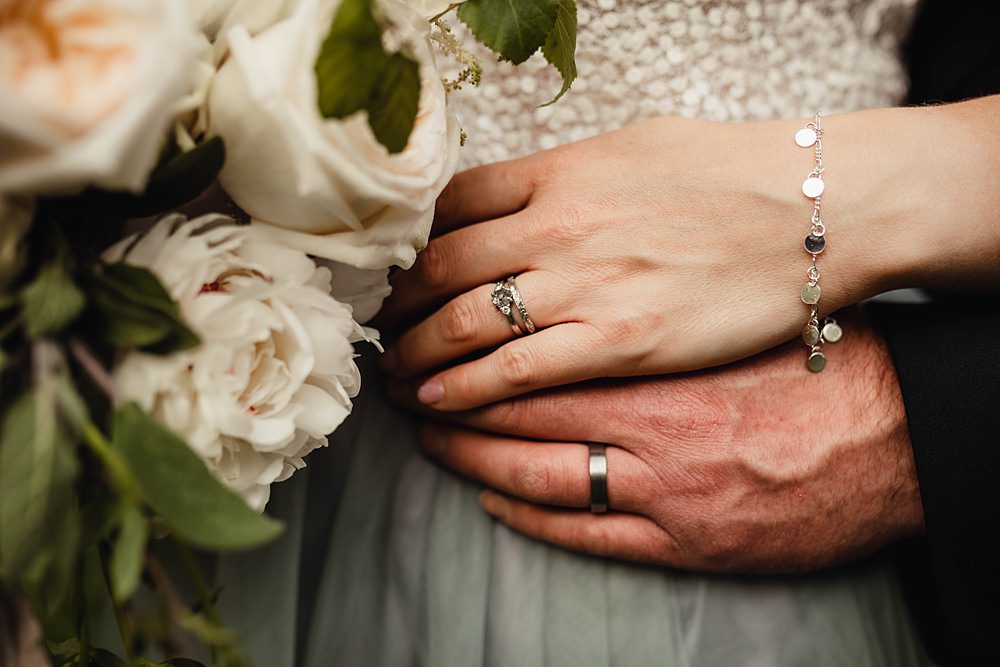 Wedding Rings Home Garden Tipi Wedding Kloe May Photography