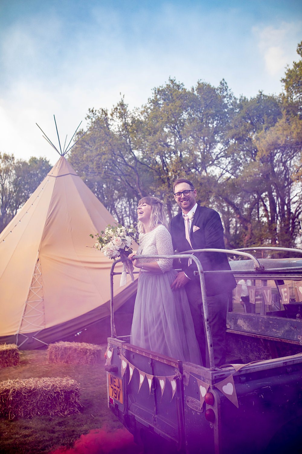 Home Garden Tipi Wedding Kloe May Photography