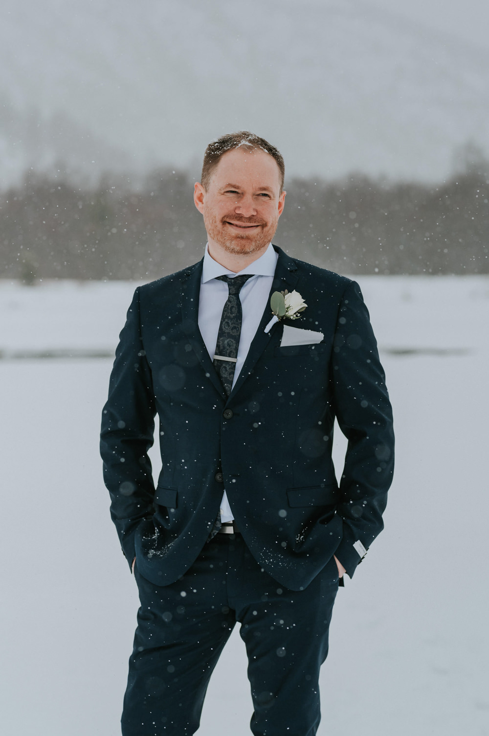 Groom Suit Navy Blue Igloo Hotel Wedding TS Foto Design