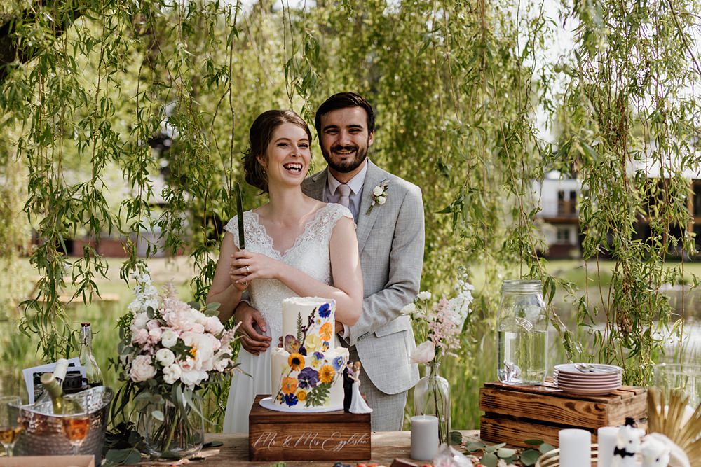 Cake Table Love Shack Wedding Natalie Coultas Photography