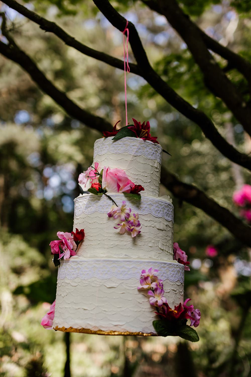 Cake Pinata Love Shack Wedding Natalie Coultas Photography