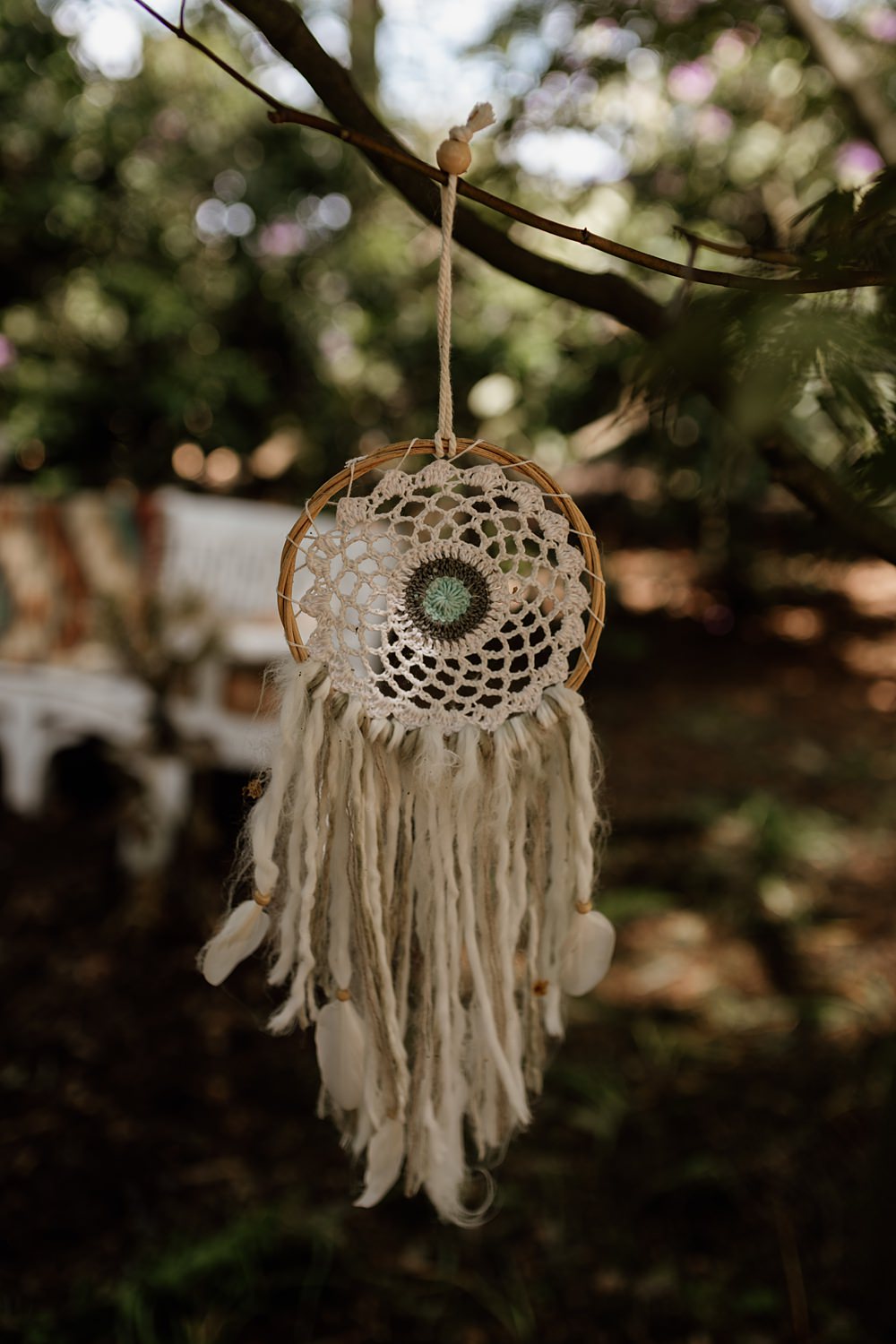 Dream Catcher Hanging Decor Love Shack Wedding Natalie Coultas Photography