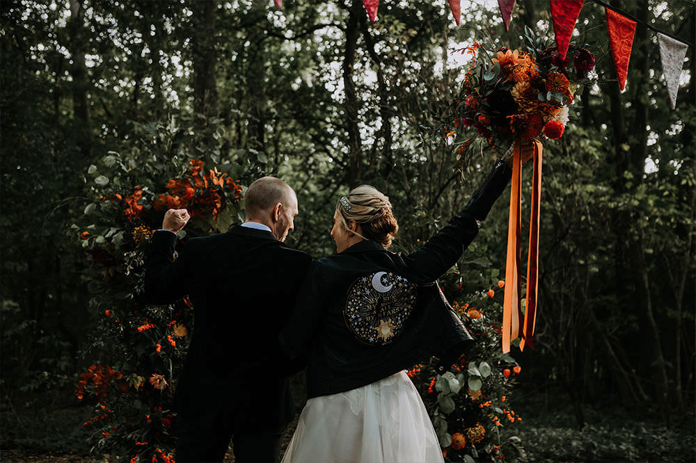 Sustainable Woodland Wedding Charly Mae Photography