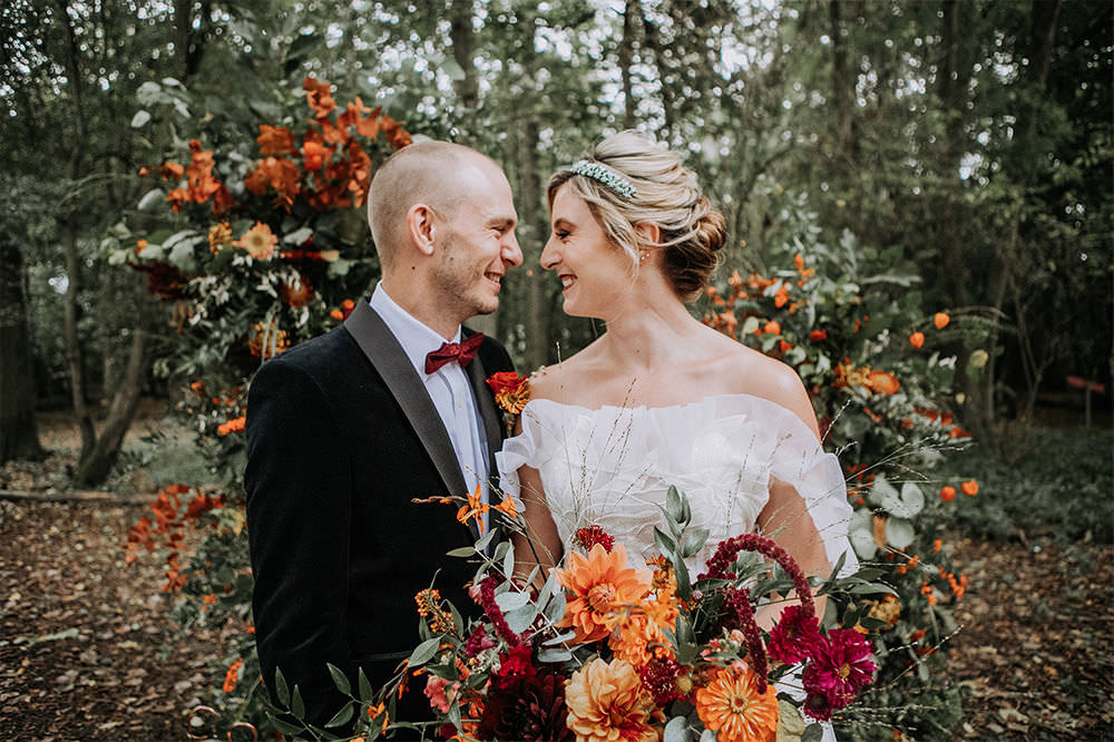 Sustainable Woodland Wedding Charly Mae Photography