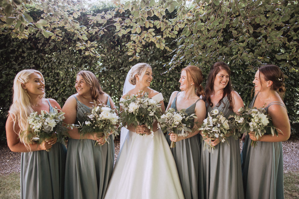 Sage Green Bridesmaid Dress Trevor Hall Wedding Fox&BearPhotography