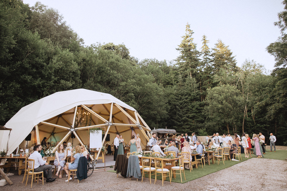 Geodome Tent Reception Trevor Hall Wedding Fox&BearPhotography