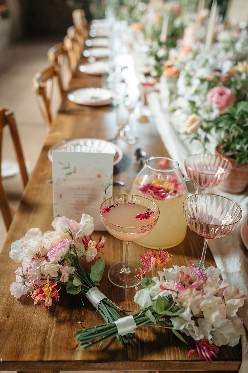 Drinks Cocktails Jug Apricot Wedding Ideas Gem Hicks Photography