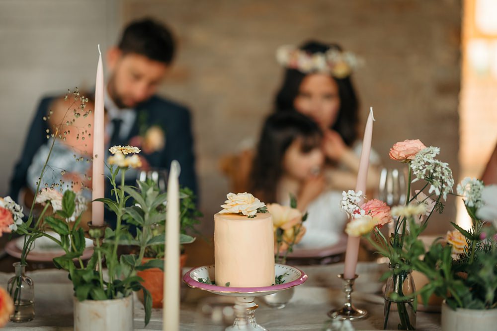 Flowers Table Pink Pretty Cakes White Runner Apricot Wedding Ideas Gem Hicks Photography
