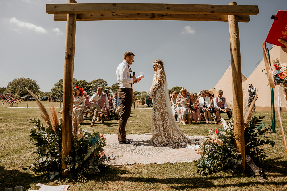 Bohemian Tipi Wedding MattMoore Photography