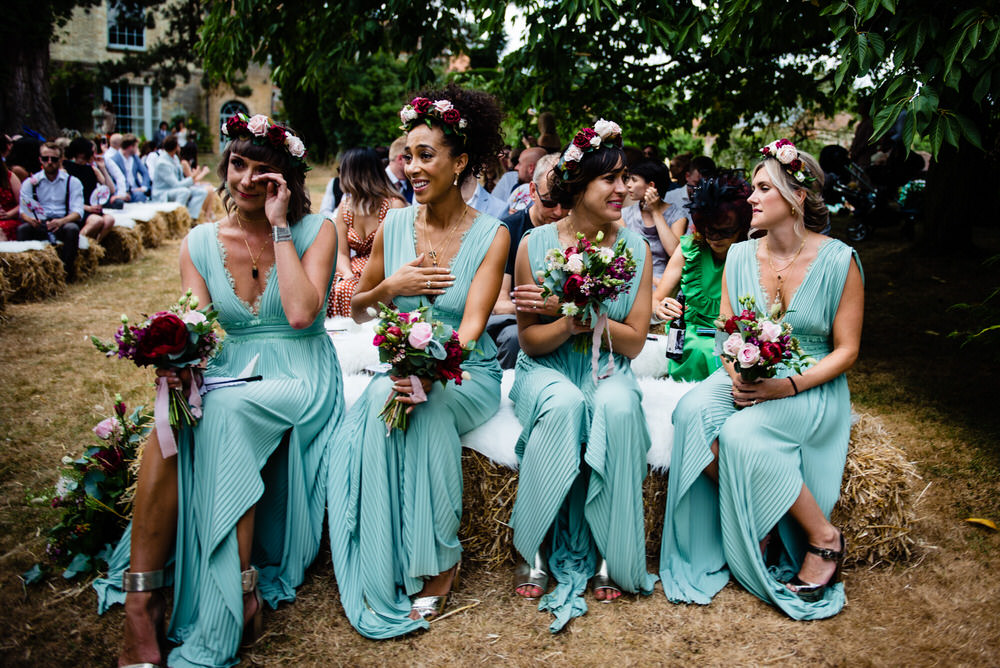 Bridesmaid Flower Crowns James Powell Photography