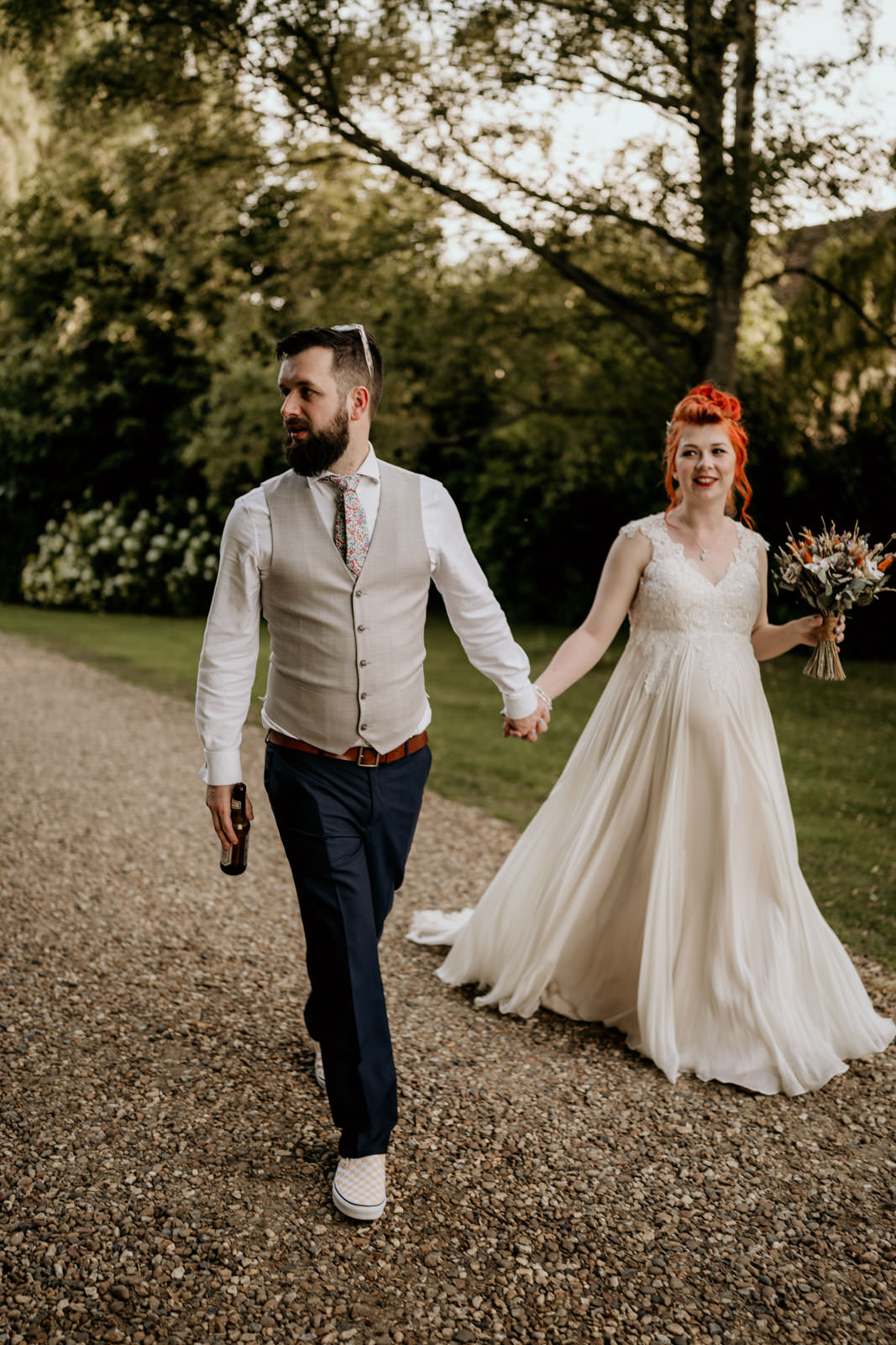 Dress Gown Bride Bridal Maternity Pregnant Bright Barn Wedding Kim Williams Weddings