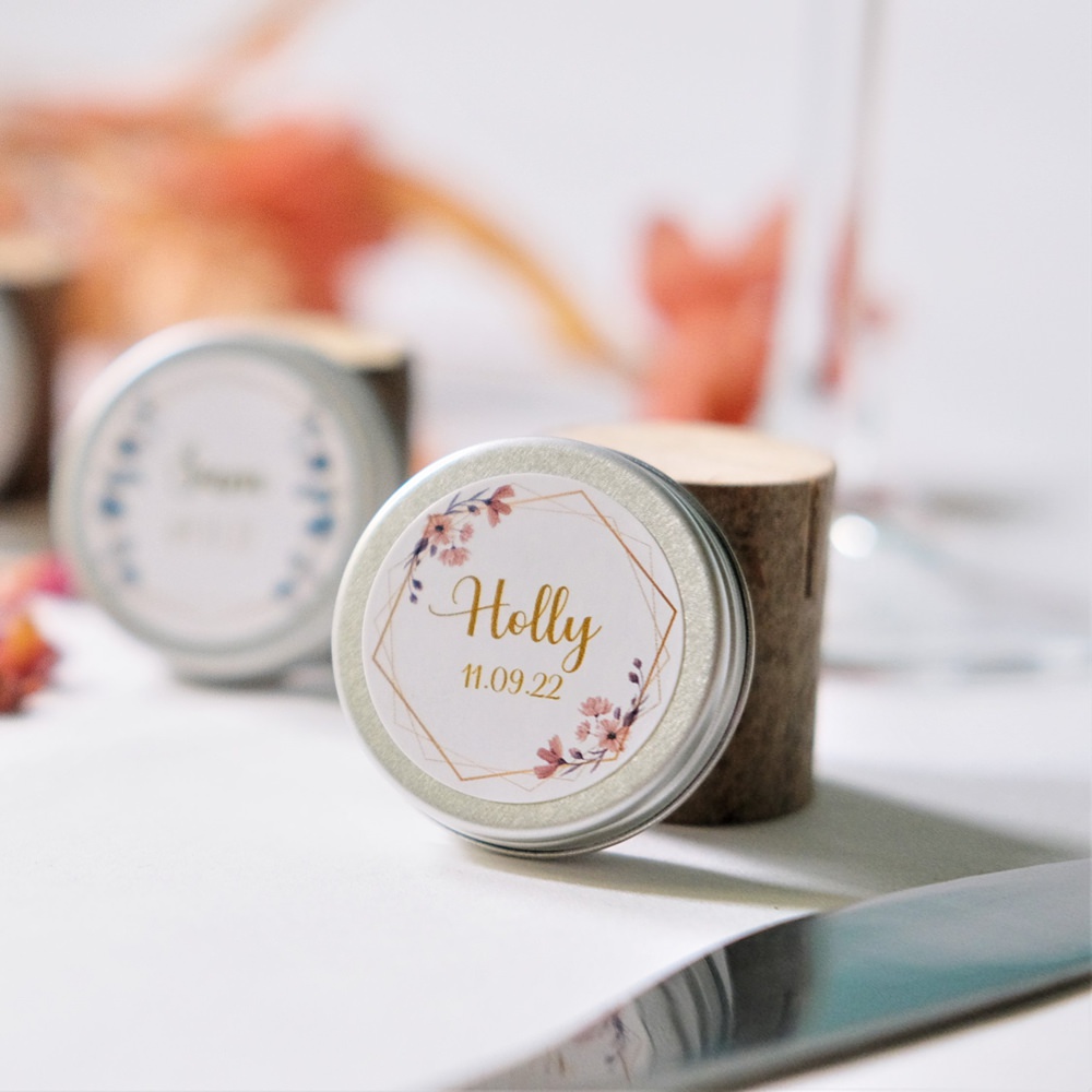 Sweet Cecily's Personalised Lip Balm Wedding Favours