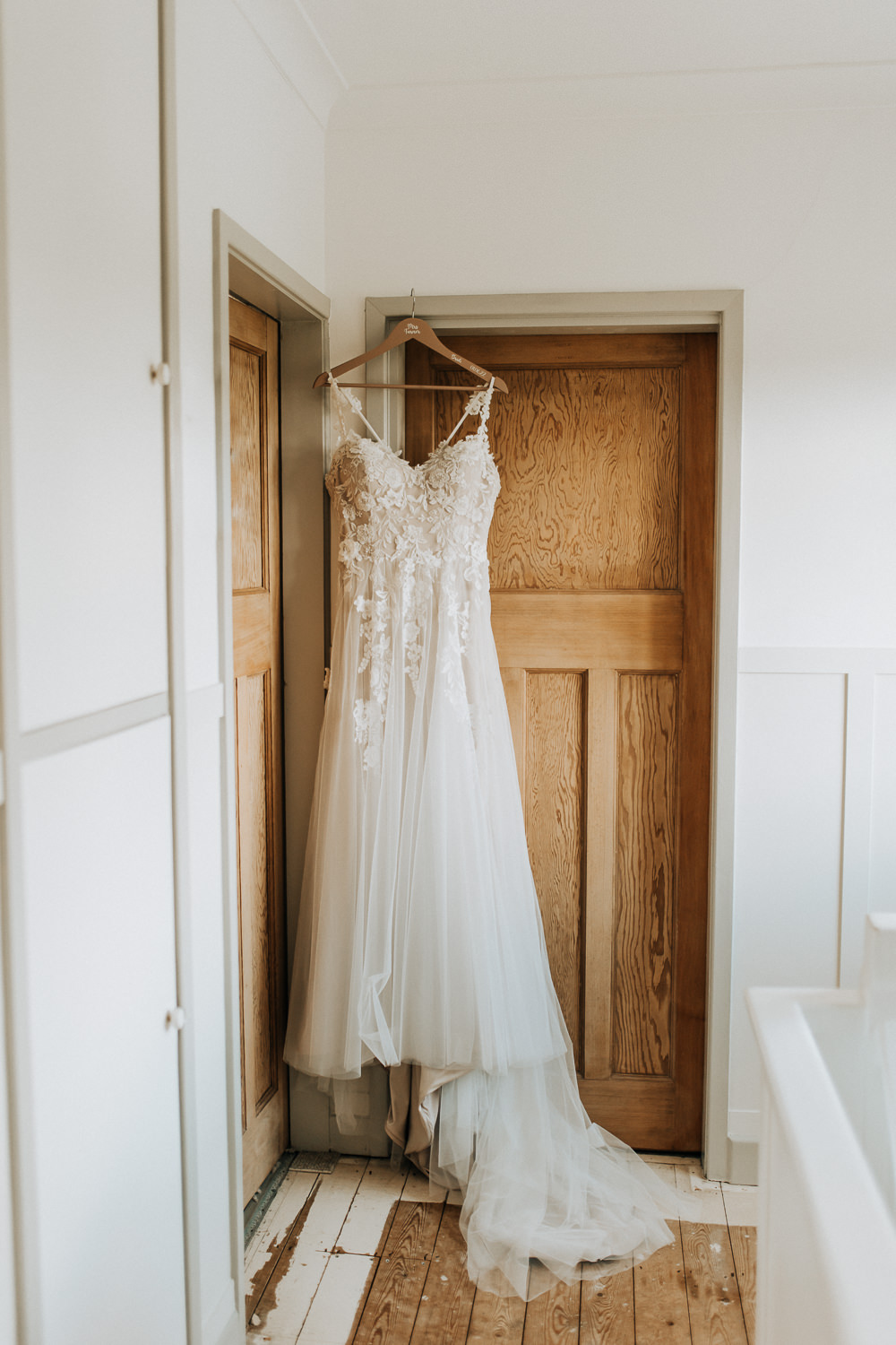 Dress Gown Lace Tulle Madi Lane Bridal Elford Hall Garden Wedding Wyldbee