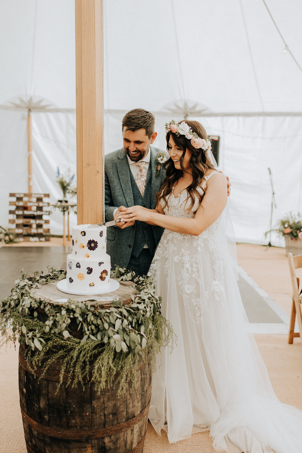 Elford Hall Garden Wedding Wyldbee