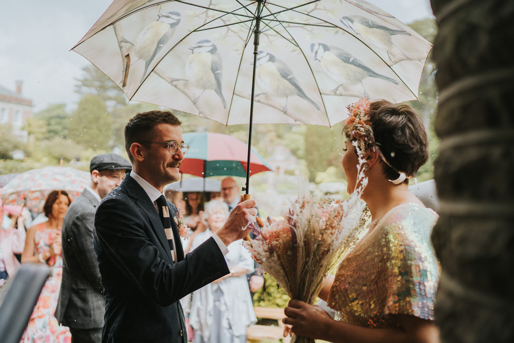 Iridescent Wedding Dress Grace Elizabeth Photography