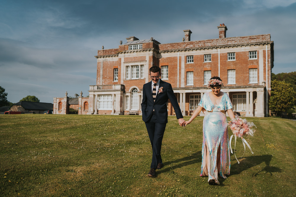 Iridescent Wedding Dress Grace Elizabeth Photography