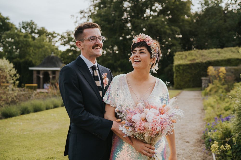Iridescent Wedding Dress Grace Elizabeth Photography