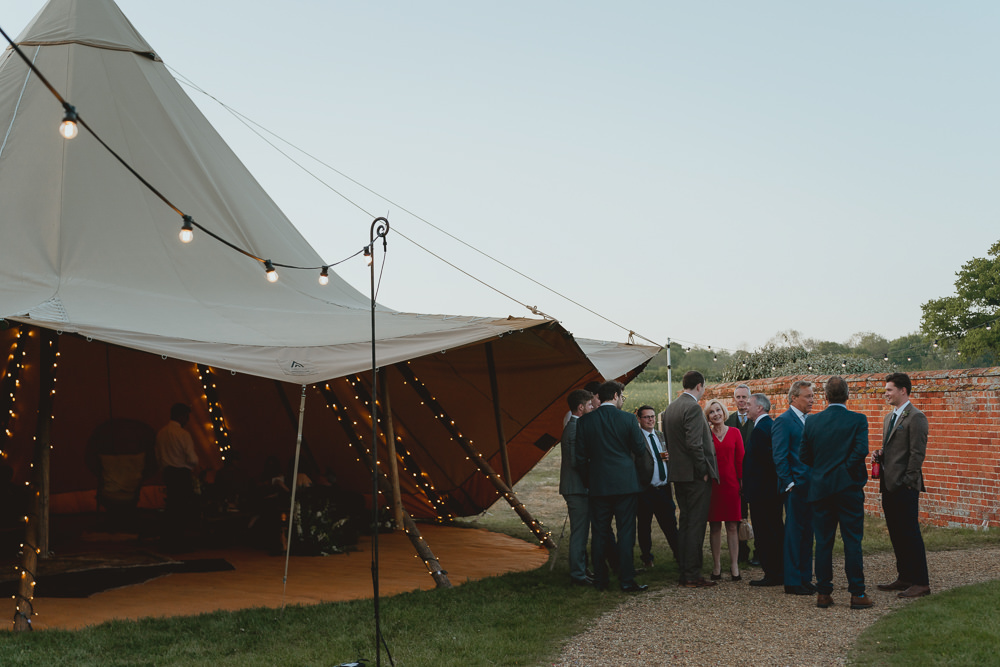 Tipi Spring Meadow Wedding Georgia Rachael