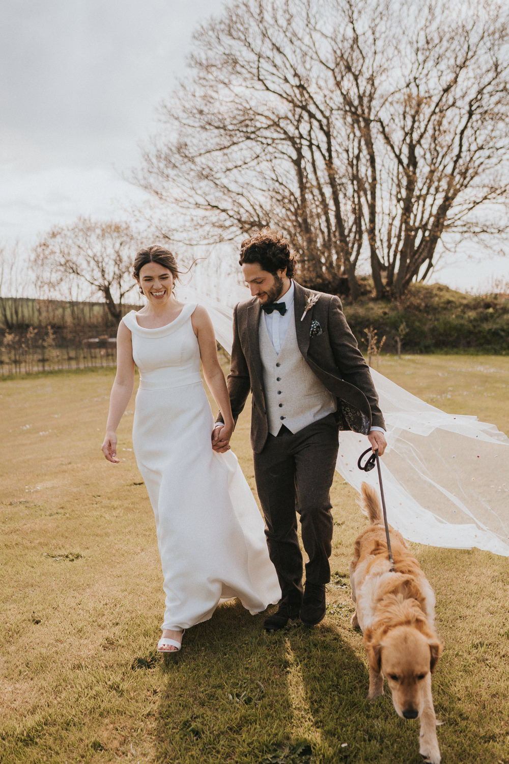 Pet Dog Weekend Glamping Wedding Grace Elizabeth