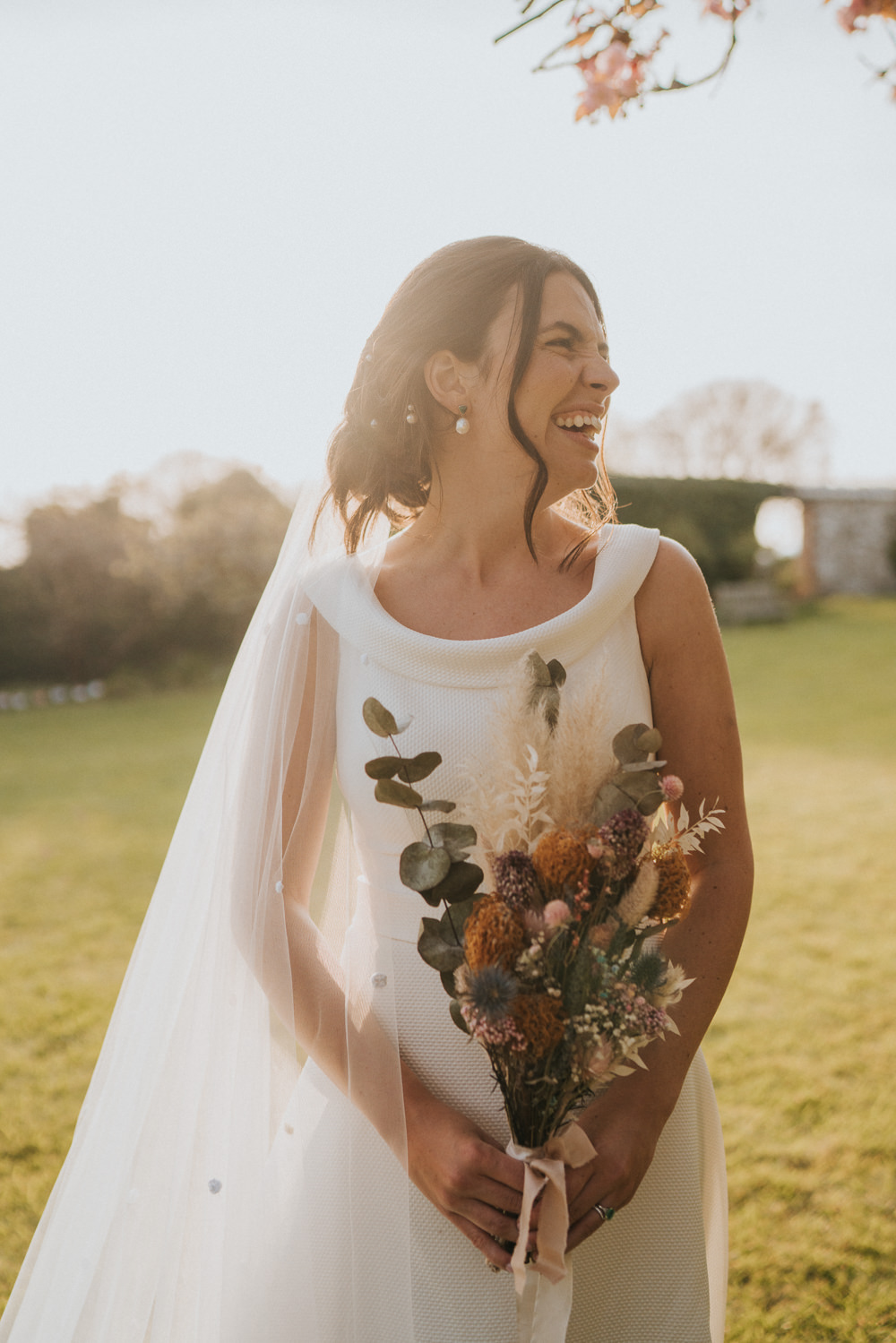 Bride Bridal Hairstyle Up Do Weekend Glamping Wedding Grace Elizabeth
