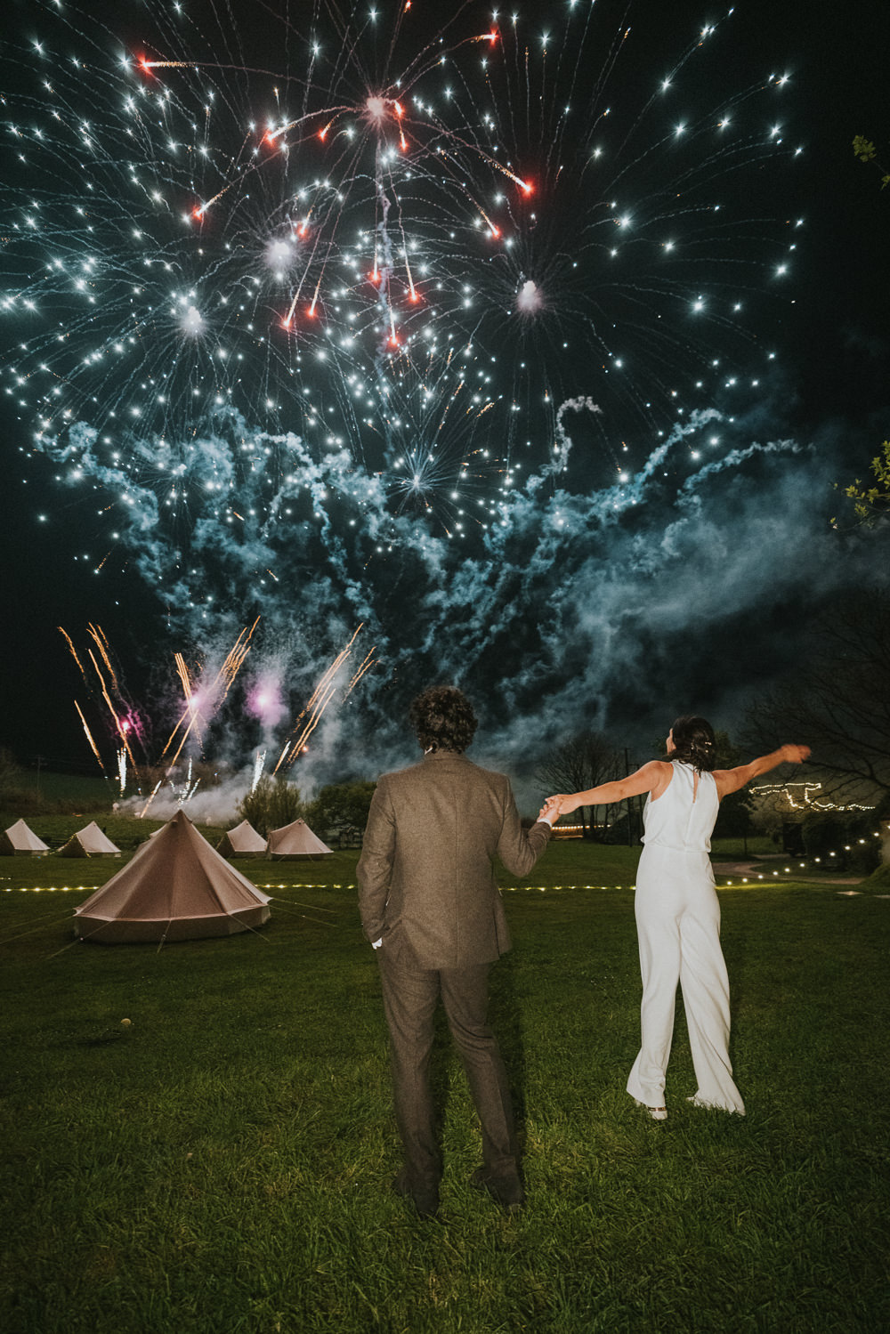 Fireworks Weekend Glamping Wedding Grace Elizabeth