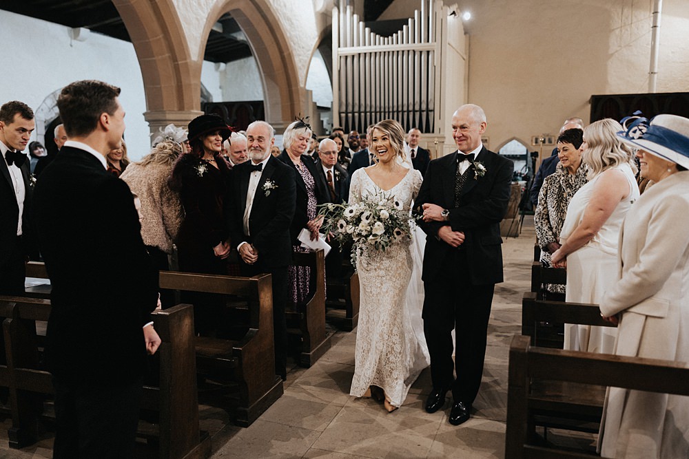 Winter Wedding West Mill Matt Horan Photography