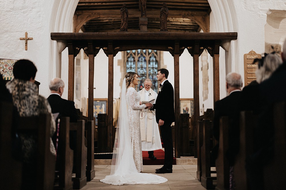 Winter Wedding West Mill Matt Horan Photography