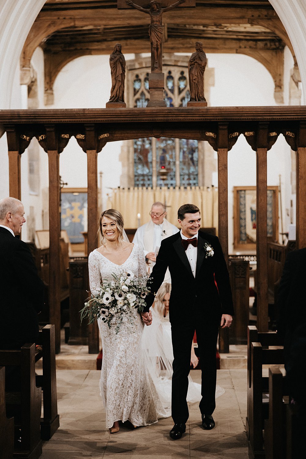 Winter Wedding West Mill Matt Horan Photography