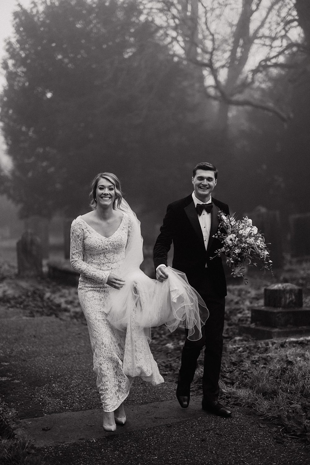 Winter Wedding West Mill Matt Horan Photography