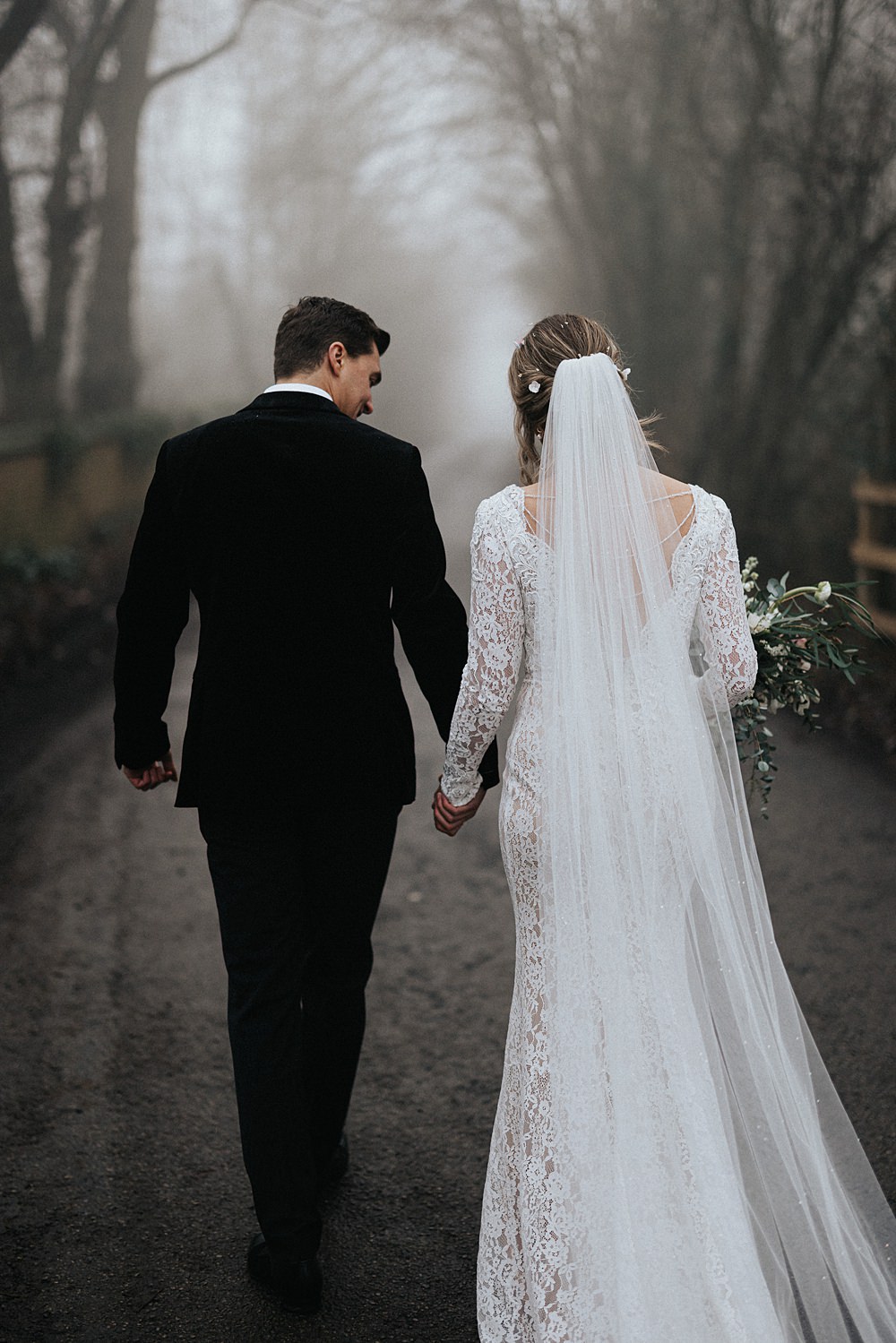 Winter Wedding West Mill Matt Horan Photography