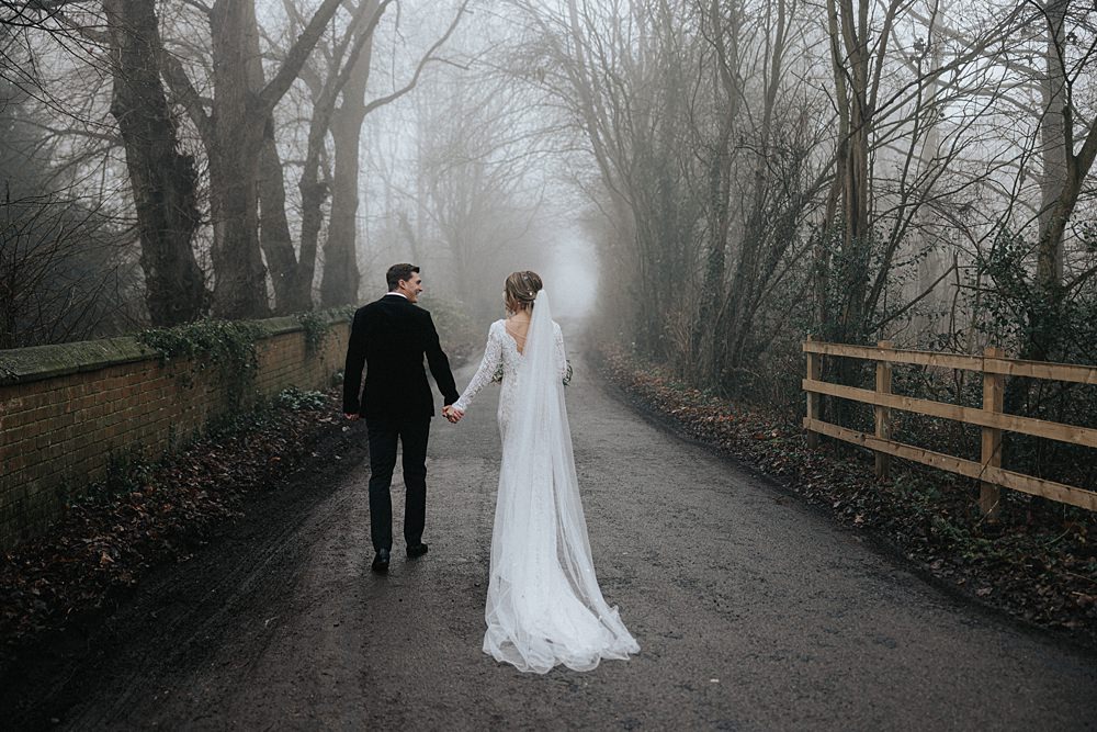 Winter Wedding West Mill Matt Horan Photography