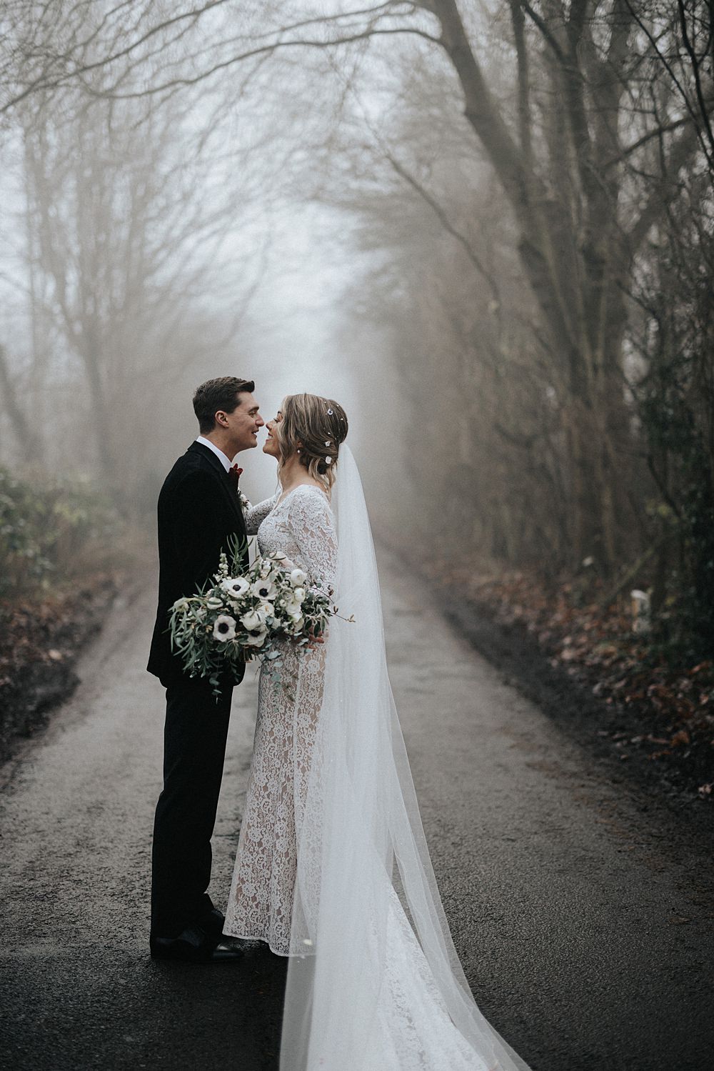Winter Wedding West Mill Matt Horan Photography