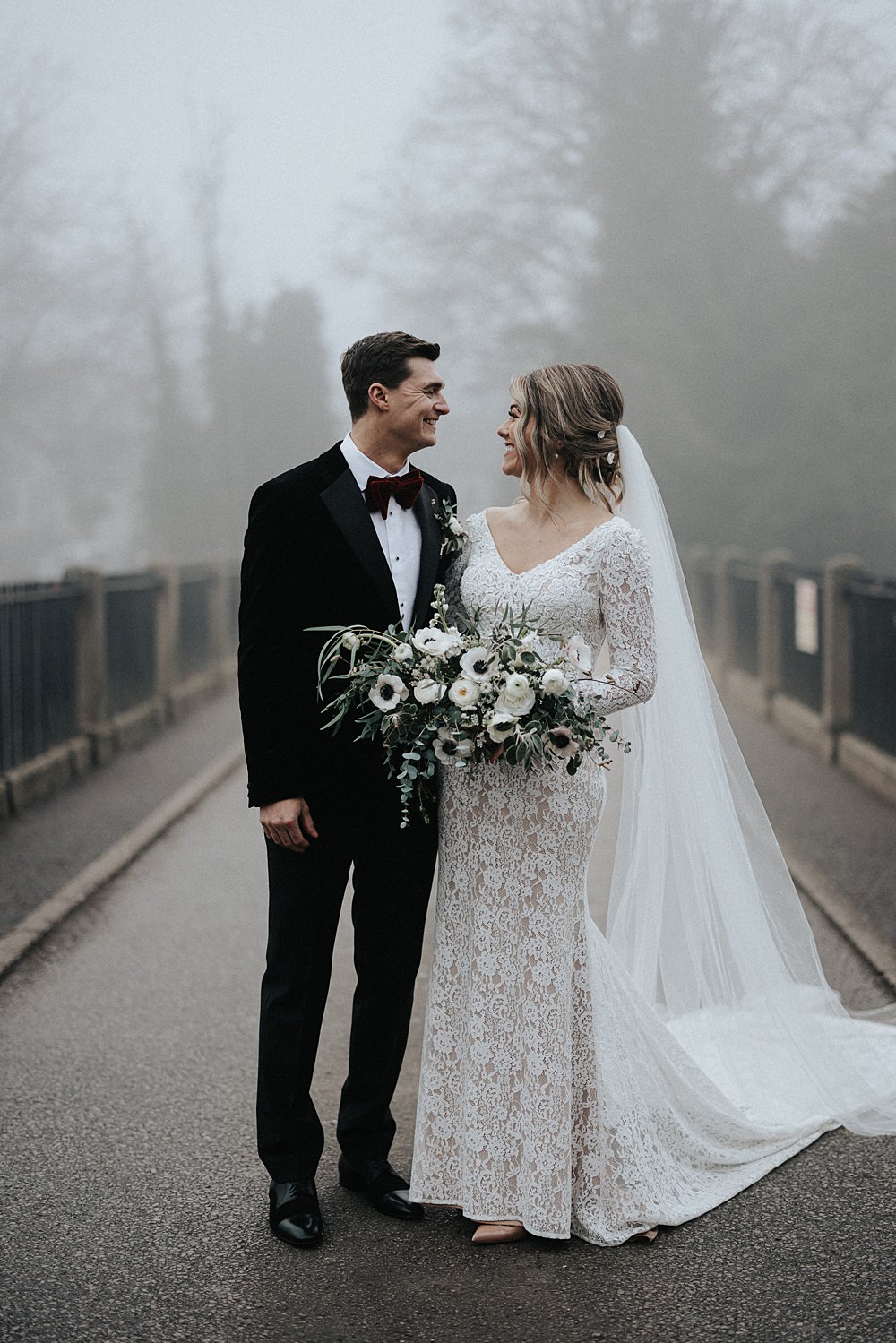 Winter Wedding West Mill Matt Horan Photography