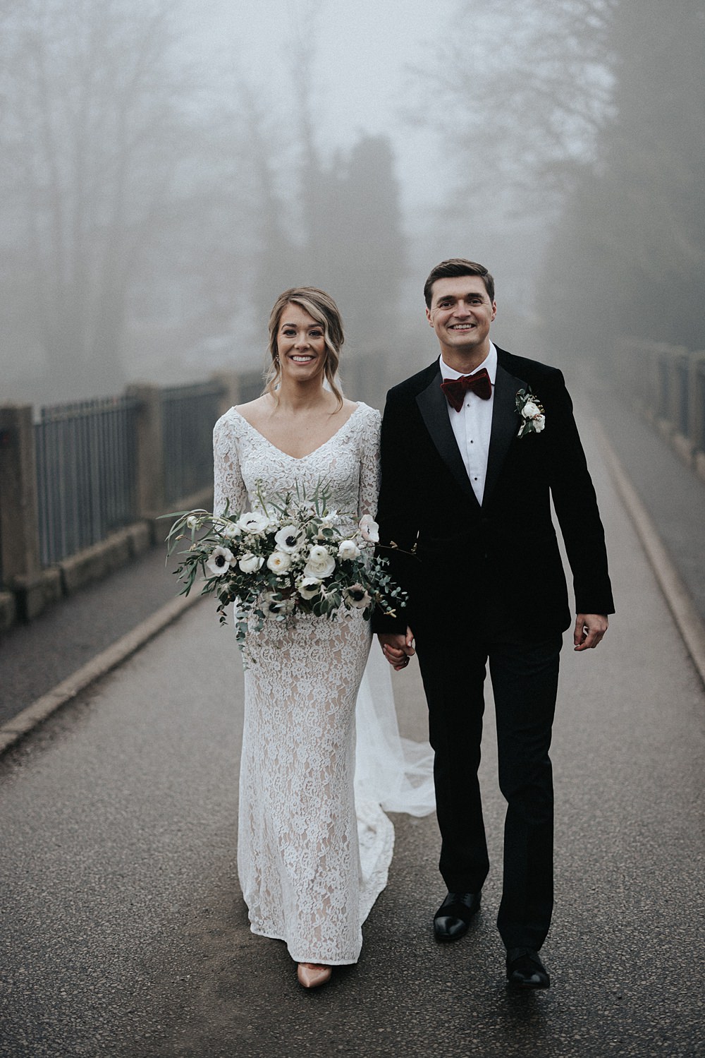 Winter Wedding West Mill Matt Horan Photography